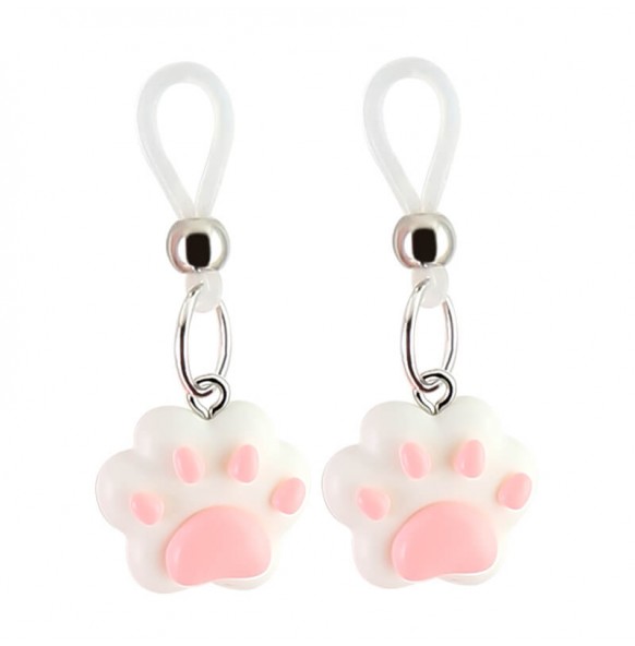 MizzZee - Kitty Paw Nipple Clamps (Pink) MizzZee - Kitty Paw Nipple Clamps (Pink)